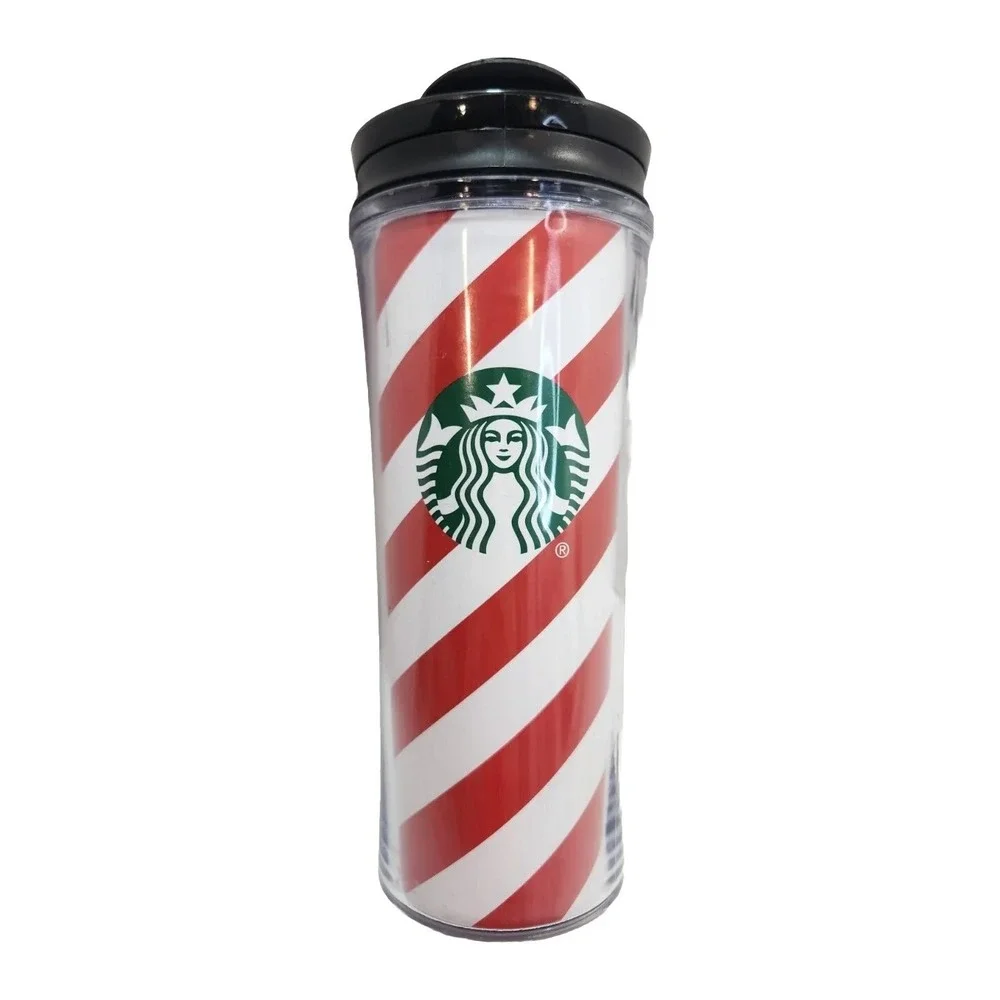 Starbucks Candy Cane Stripe Mug Christmas Coffee Cup Holiday Tumbler 16 oz